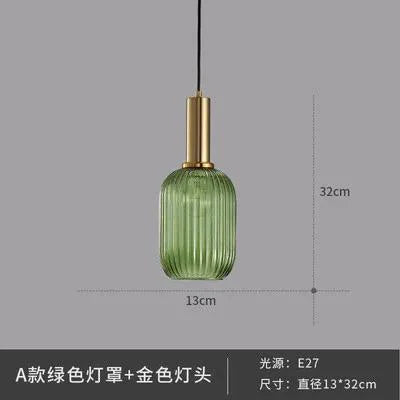 Modern LED Nordic Glass Pendant Lights Fixtures Bedroom Dinning Living Room Light Hanging Lamp Hanglamp Luminaire