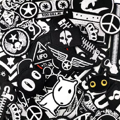 Star Dog Cat Eye Patch Embroidery Applique Ironing Sewing Supplies Decorative Badges For Clothing Accessories Zipper