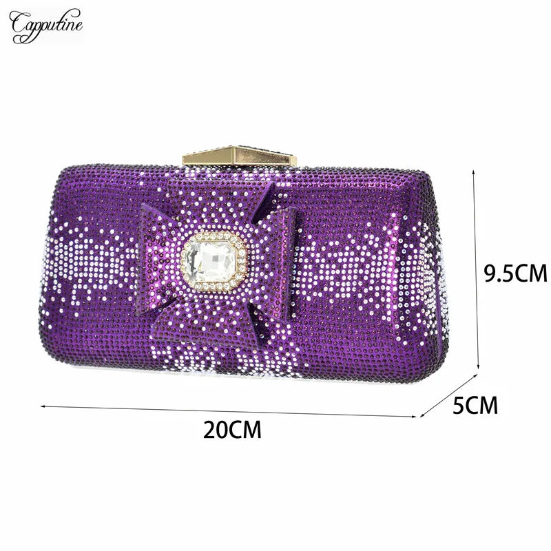 Green Women Shoes And Bag To Match Fashion African Summer Slippers With Clutch Handbag Set Pantoufle Femme Pantofole 938-43 5CM