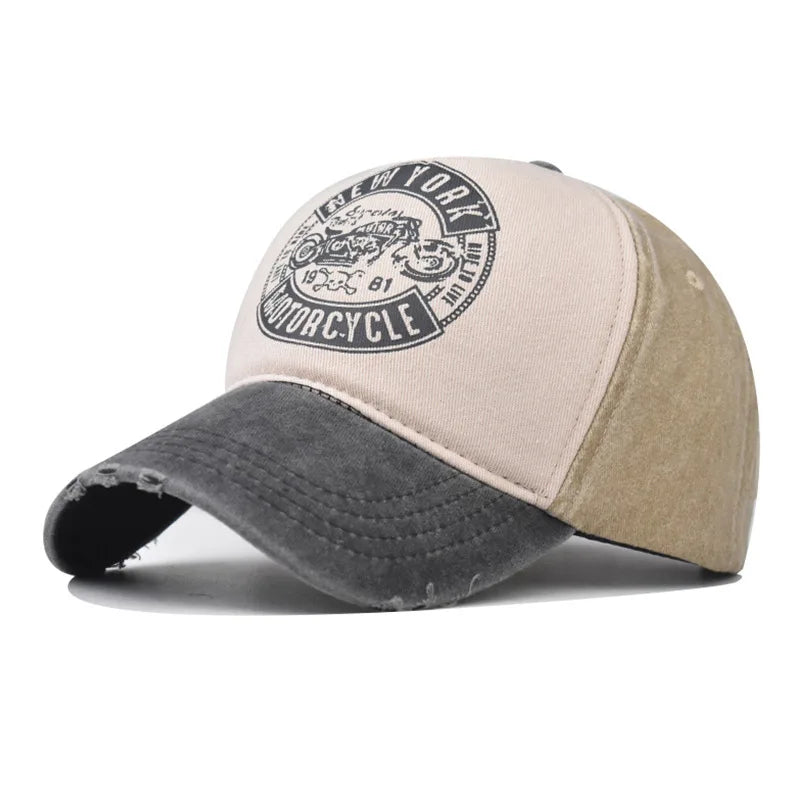 New Fashion Summer Adult Men Women Baseball Caps American Washed Cotton Hats Hip Hop Fitted Snapback Outdoor Hats