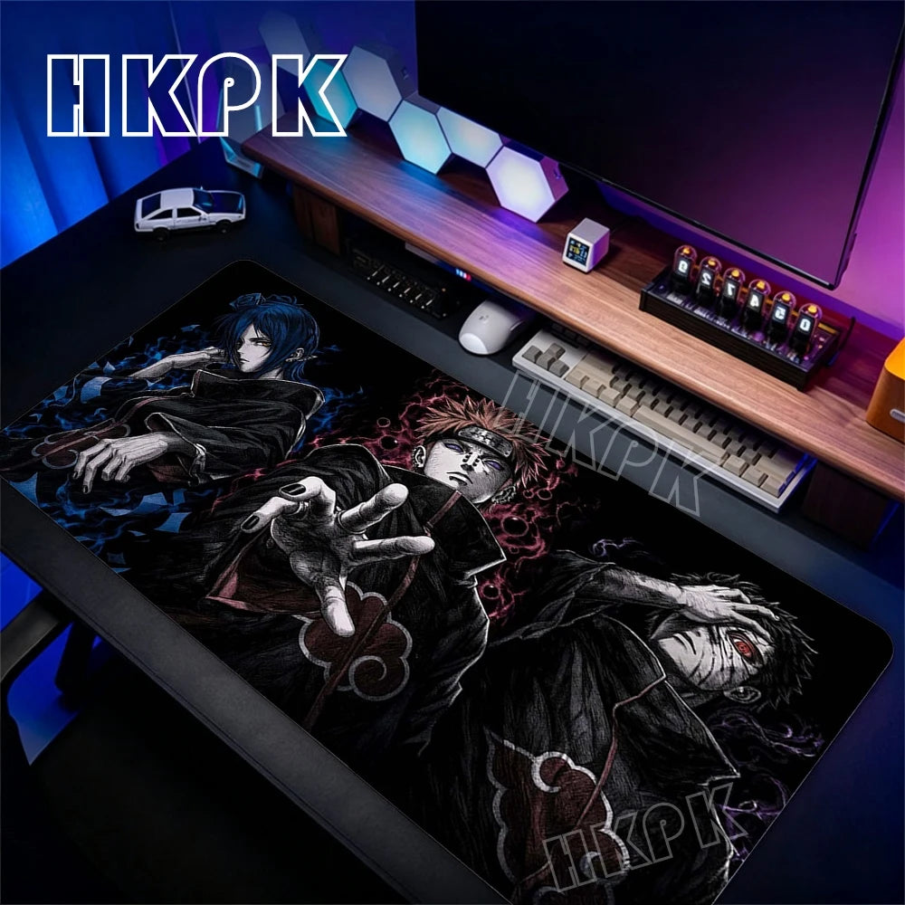 Gamer Larger XXL Mouse Pad Uchiha Itachi Madara Naruto Uzumaki Mousepad Computer Keyboard Desk Mat Gaming Accessories Mousepad