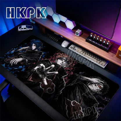 Gamer Larger XXL Mouse Pad Uchiha Itachi Madara Naruto Uzumaki Mousepad Computer Keyboard Desk Mat Gaming Accessories Mousepad