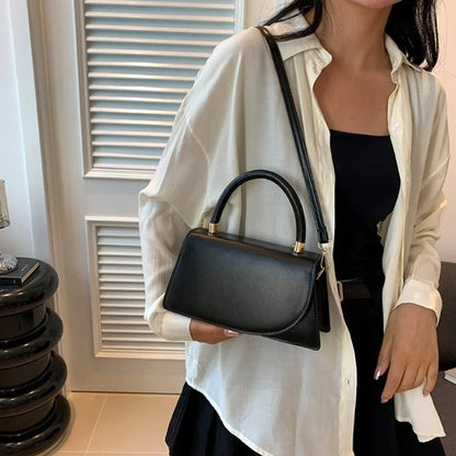 Texture Small Bag for Women, New Trend This Year Solid Color Crossbody Bag, Fashionable Hand-held Small Square Bags Trend
