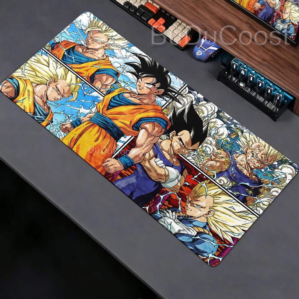 Anime Dragon Ball Mouse Pad Large PC Rubber Mousepad Gamer Mouse Mat Desk accessories Gaming Keyboard Mats Office Computer Pads