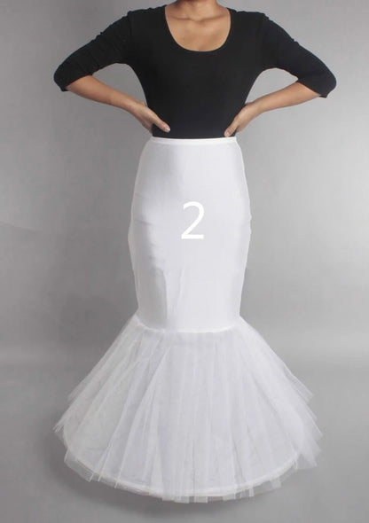 Hot Bridal Wedding Petticoat Underskirt Prom Plus Size Hoop Crinoline 12 Styles Customized