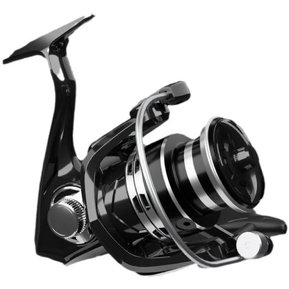 Spinning Reel 5.2:1 Gear Ratio Fishing Reel 12kg Max Drag All Purpose Fishing Spinning Reel for Saltwater and Freshwater Fishing