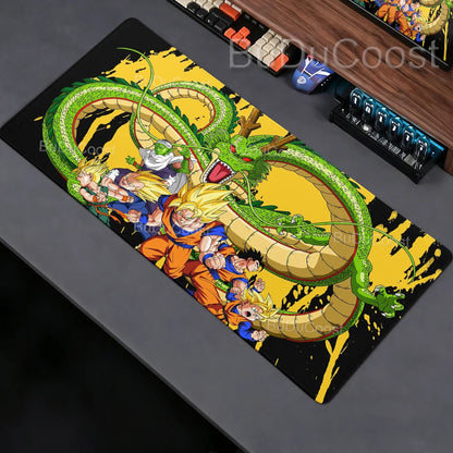Anime Dragon Ball Mouse Pad Large PC Rubber Mousepad Gamer Mouse Mat Desk accessories Gaming Keyboard Mats Office Computer Pads