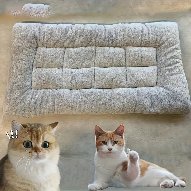 Large Size Ultra Soft Polyester Pet Bed for Dogs and Cats Sofa Cushion Pet Mat for Home