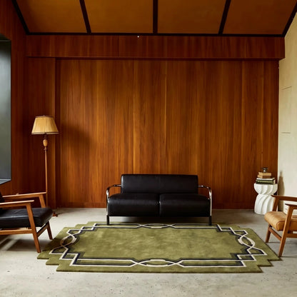 Light Luxury Bedroom Decor Large Carpet Retro Style Carpets for Living Room Fluffy Soft Lounge Floor Mat Thick Plush Bedside Rug