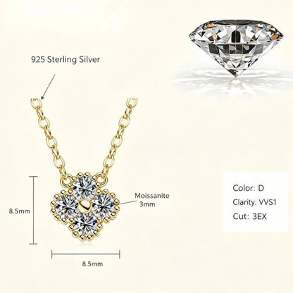 Round Brilliant Cut 3mm D VVS1 Moissanite Lariat Necklace 925 Sterling Silver Y Shape Drop Chain Fine Jewelry for Women