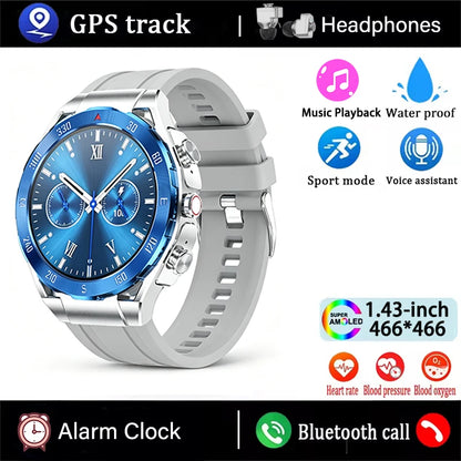 2026 New TWS 2-in-1 Smart Watch Earphones 1.43 "AMOLED Screen with Heart Rate Sleep Monitoring Music Player NFC IP67 Smartwatch