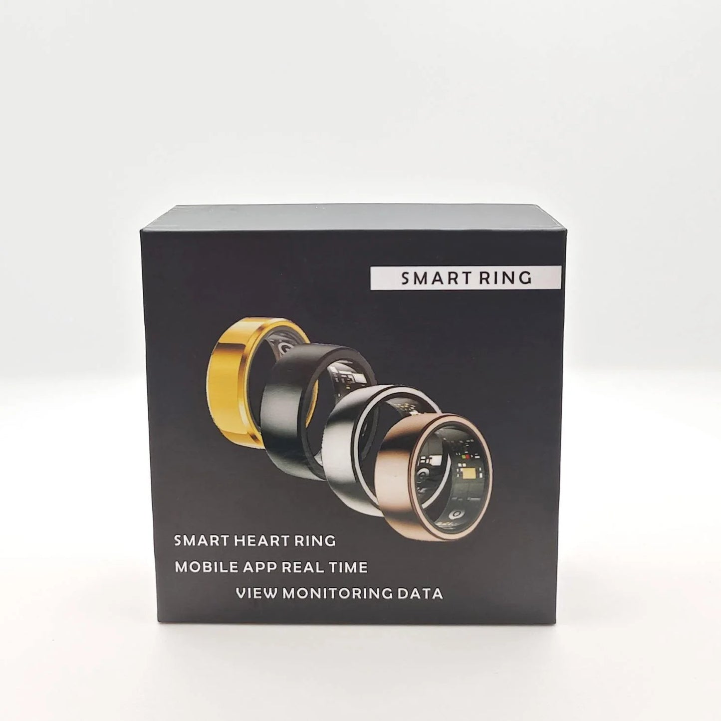 2026 New Smart Ring Heart Rate Blood Pressure Sleep Monitoring Motion Tracking IP68 Waterproof Men Women Smart Ring Holiday Gift