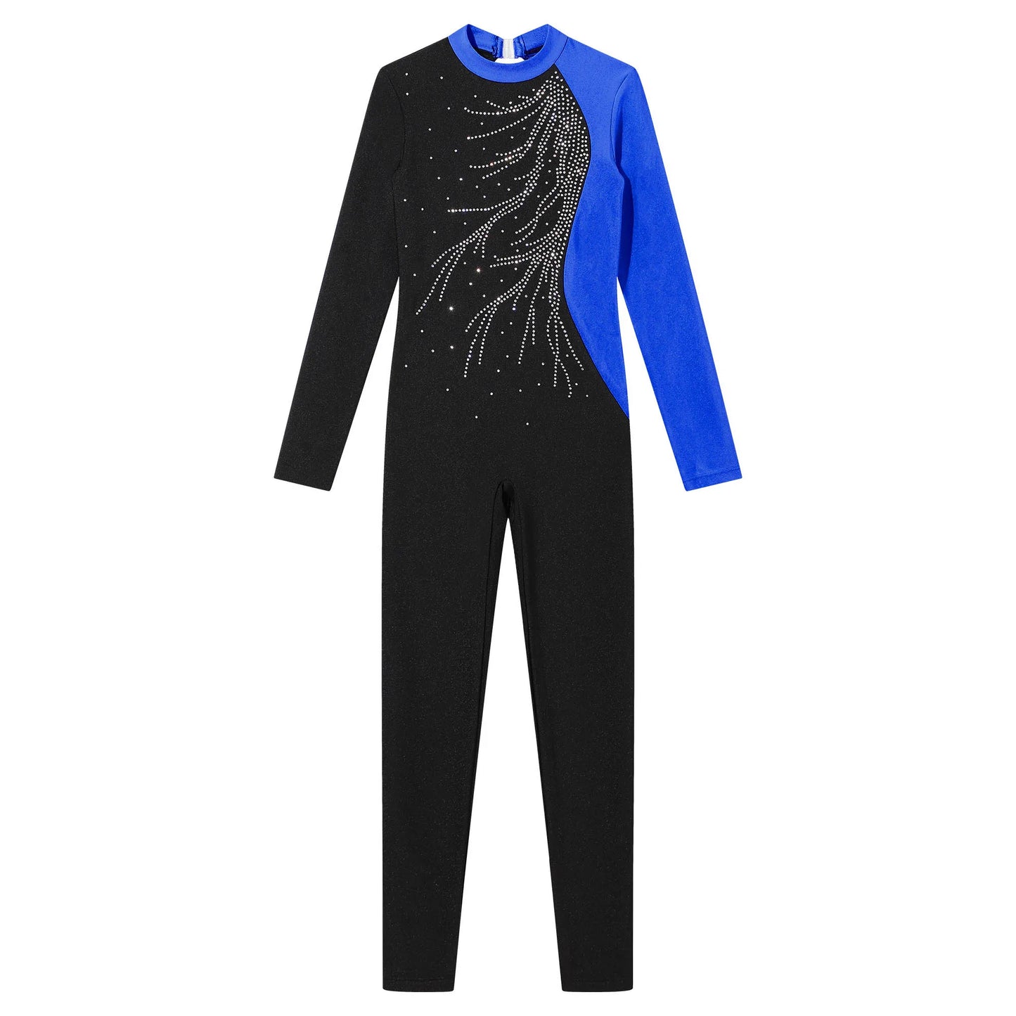 Kids Girls Long Sleeve Gymnastics Leotard Bodysuit Teens Gymnastics Jumpsuit for Girl Children Ballet Dance Costume Dancewear