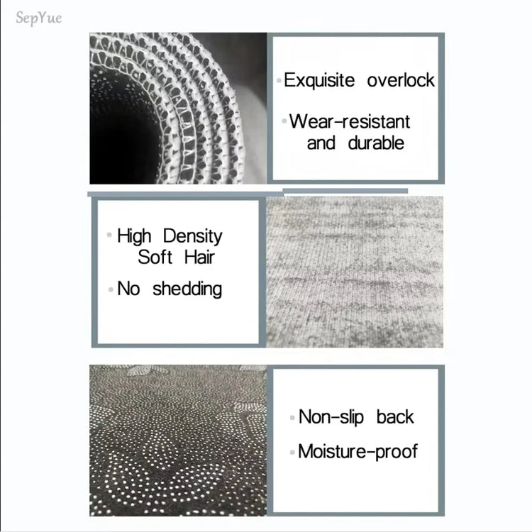 VIKAMA Black Skull Motorcycle Stripe Cool Minimalist Long Rug, Easy-to-Manage Foldable Indoor/Outdoor Printed Floor Mat