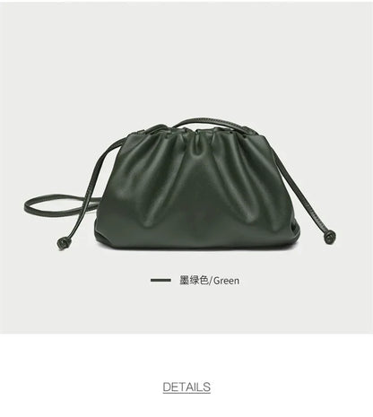 Designer Soft Pu Leather Women Shoulder Bag High Quality Small Crossbody Bags for Women Fashion Female Handbags Messenger Bags