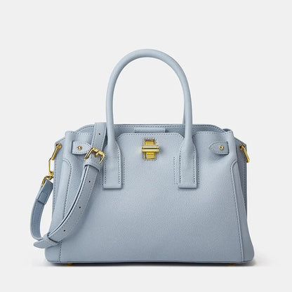 Fashion Beige High Quality PU Leather Bags Women Shoulder Bag Ladies Luxury Tote Strap Female Crossbody Handbag