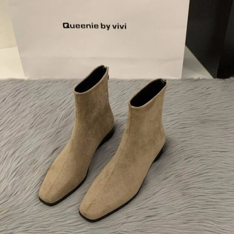 Women's Boots Autumn Luxury Elegant Casual Short Shoes Women's Low Heel Comfortable Short Outdoor Hiking Shoes for Women