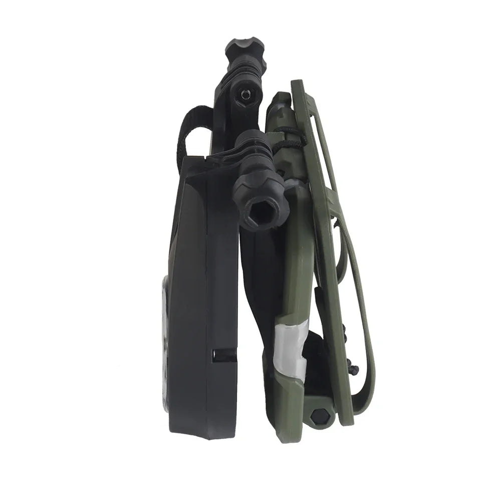 Tactical Militar Outdoor Survival Compass for MOLLE Mobile Phone Holder Navigation Board Foldable Admin Panel Hunting Vest Gear