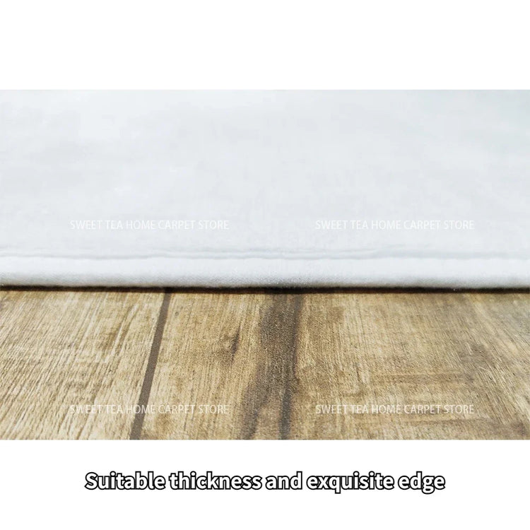 Modern Golden Luxury Carpet Large Living Room Decoration Home Rugs Non-slip Bedroom Mat Customizable Coffee Table Lounge Rugs