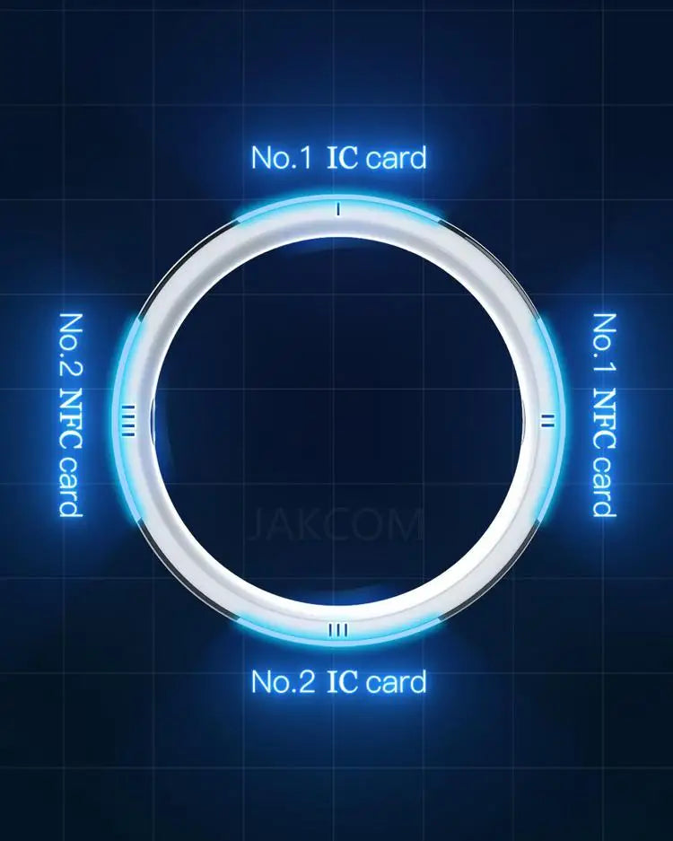 2026 New Jakcom R5 Smart Ring 6 RFID Cards Smart Sharing Smart Wearable Device for GPS ID IC NFC IOS Android WP Mobile Phones