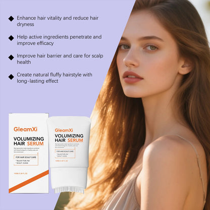 Volumizing Hair Serum For Dry Damaged Hair Deep Nourish Hair Roots Scalp Strengthen Smooth Gloss Shine Refresh Hair Repair Oil