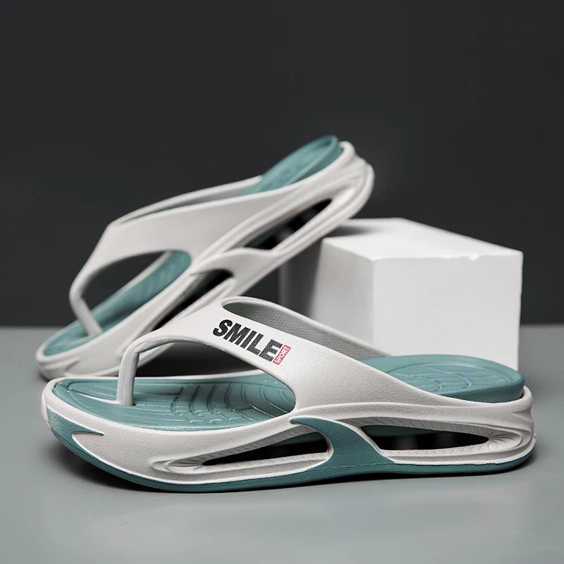 Summer Men's Slippers EVA Flip Flops Indoor Outdoor Comfortable Soft Slides Casual Shoes Men Beach Sandals Male House Slippers