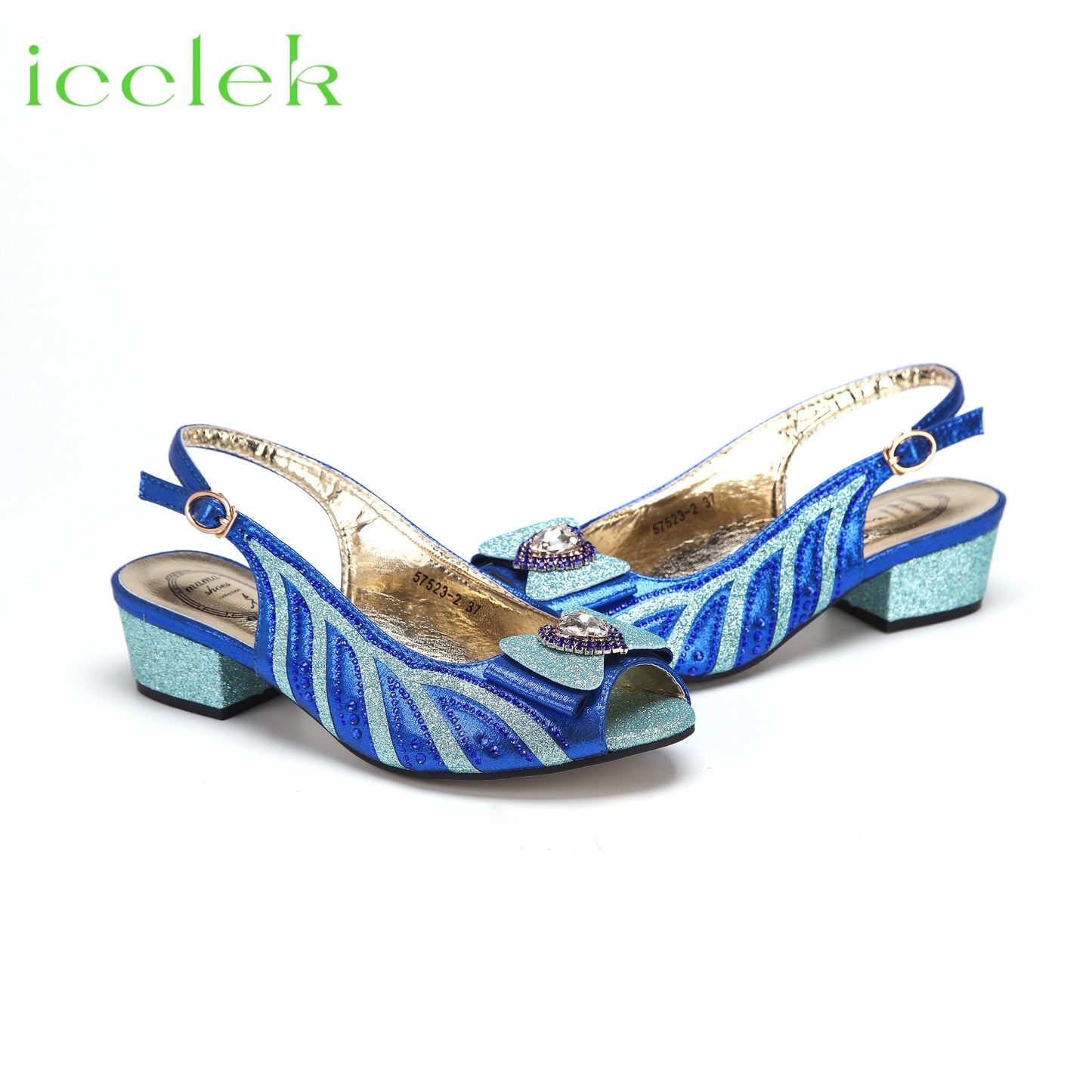2024 New Arrival Elegant Style Fuchsia Color Low Heels Nigeria Popular Design African Ladies Shoes And Bag Set