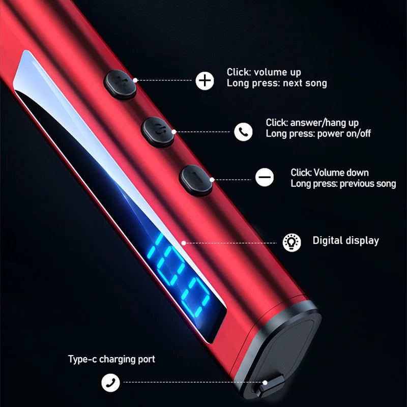 EARDECO Original Bluetooth Headphone 5.1 Earphones Neckband Wireless Headphones HIFI Sound Magnetic Headset Sports Bass Stereo