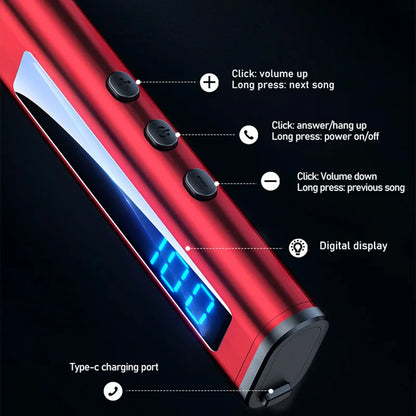 EARDECO Original Bluetooth Headphone 5.1 Earphones Neckband Wireless Headphones HIFI Sound Magnetic Headset Sports Bass Stereo