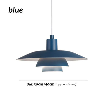 Memphis flying saucer disc Simplicity Creative Lustre LED Pendant Lights Art Indoor Lamps for Bedroom Home Decoration Chandelier