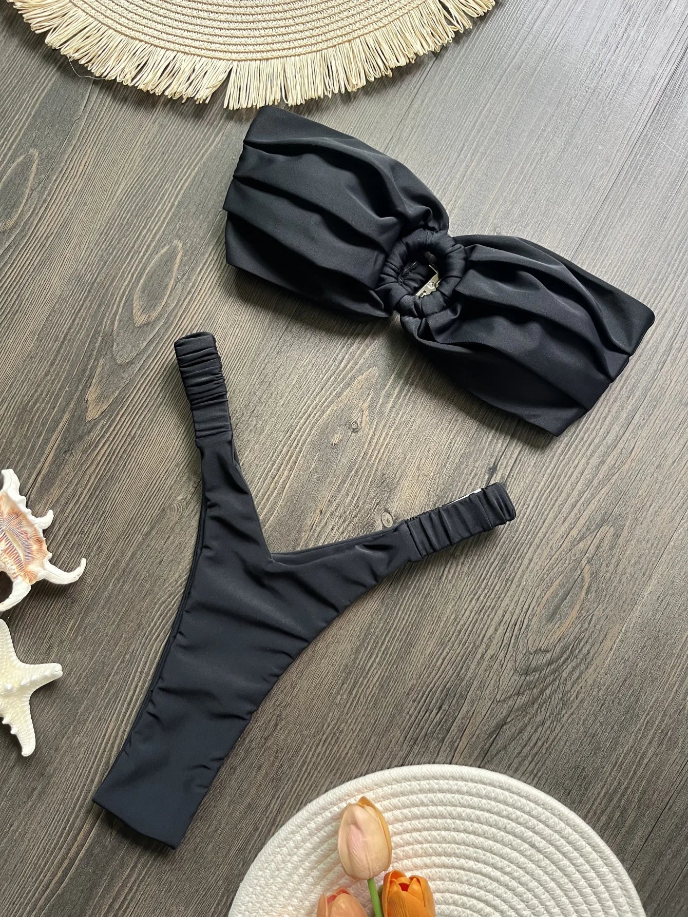2026 Sexy Micro Bikini Tube top Women Swimsuits Female Swimwear Brazilian Bikini Set Thong Biquini Swimming Suits Beachwear