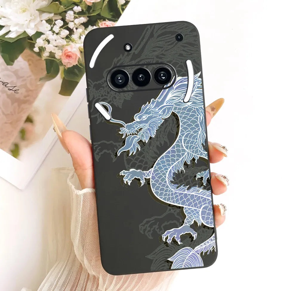 Casing For Nothing Phone (3a) A059 Cover For Nothing Phone 3a Case Silicone Cute Cat Fashion Butterfly Funny Painted