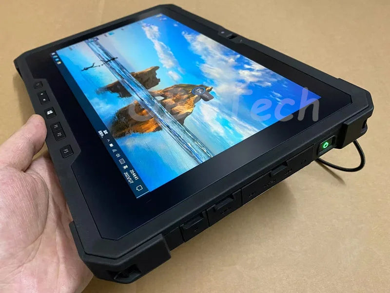 Rugged Dell 7220 Tablet i7 8665U/i5 8365U 16G RAM With SSD For Diagnsotic Tool AutoScanner MB STAR C4/C5/C6 Icom Touch Screen