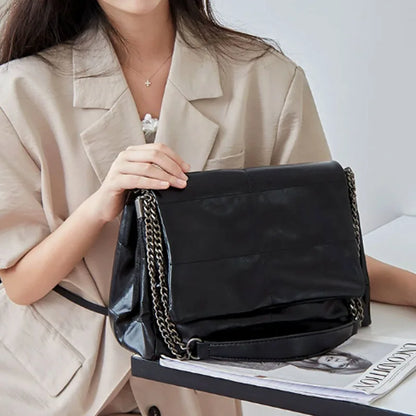 High Quality Women Pu Leather Shoulder Bag Fashion Designer Ladies Messenger Bags New Luxury Female Large Capacity Crossbody Bag