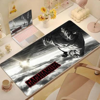 Anime Gachiakuta game large mouse pad suitable for office soft desk pad computer accessories non-slip keyboard rubber mouse pad