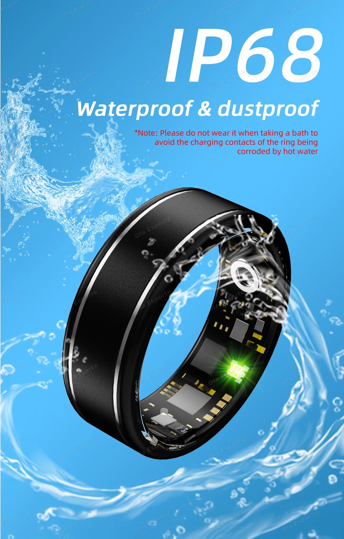 2026 Smart Health Rings Heart Rate Blood Pressure/Oxygen Monitoring Rings Fitness Gift for Friends Family Colleagues Smartring