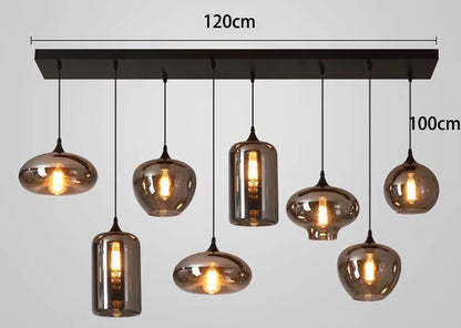 Modern Home Decor LED Lights Pendant Light Lamps for Living Room Chandeliers for Bedroom Hanging Light Indoor Lighting