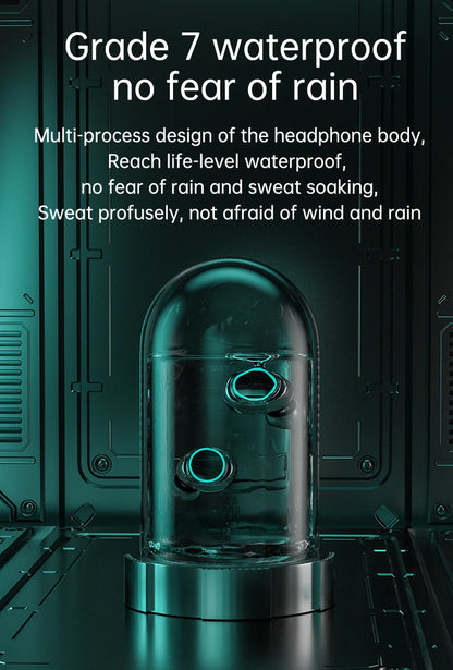 M25 TWS Wireless Headphones Bluetooth 5.3 Earbuds with LED Display Stereo, Touch Control & Noise Reduction Stereo Sound Headset