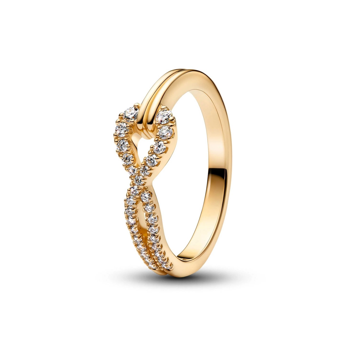 Luxury Original 925 Sterling Silver Heart-shaped Bow Flower Ring fit Women's High-end Jewelry Parties Valentine's Day Gifts