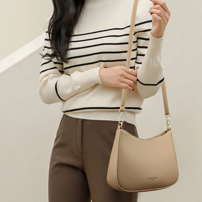 High Quality Underarm Shoulder Bags for Women 2024 Solid Color New Texture Leather Crossbody Bag Luxury Designer Handbags Sac