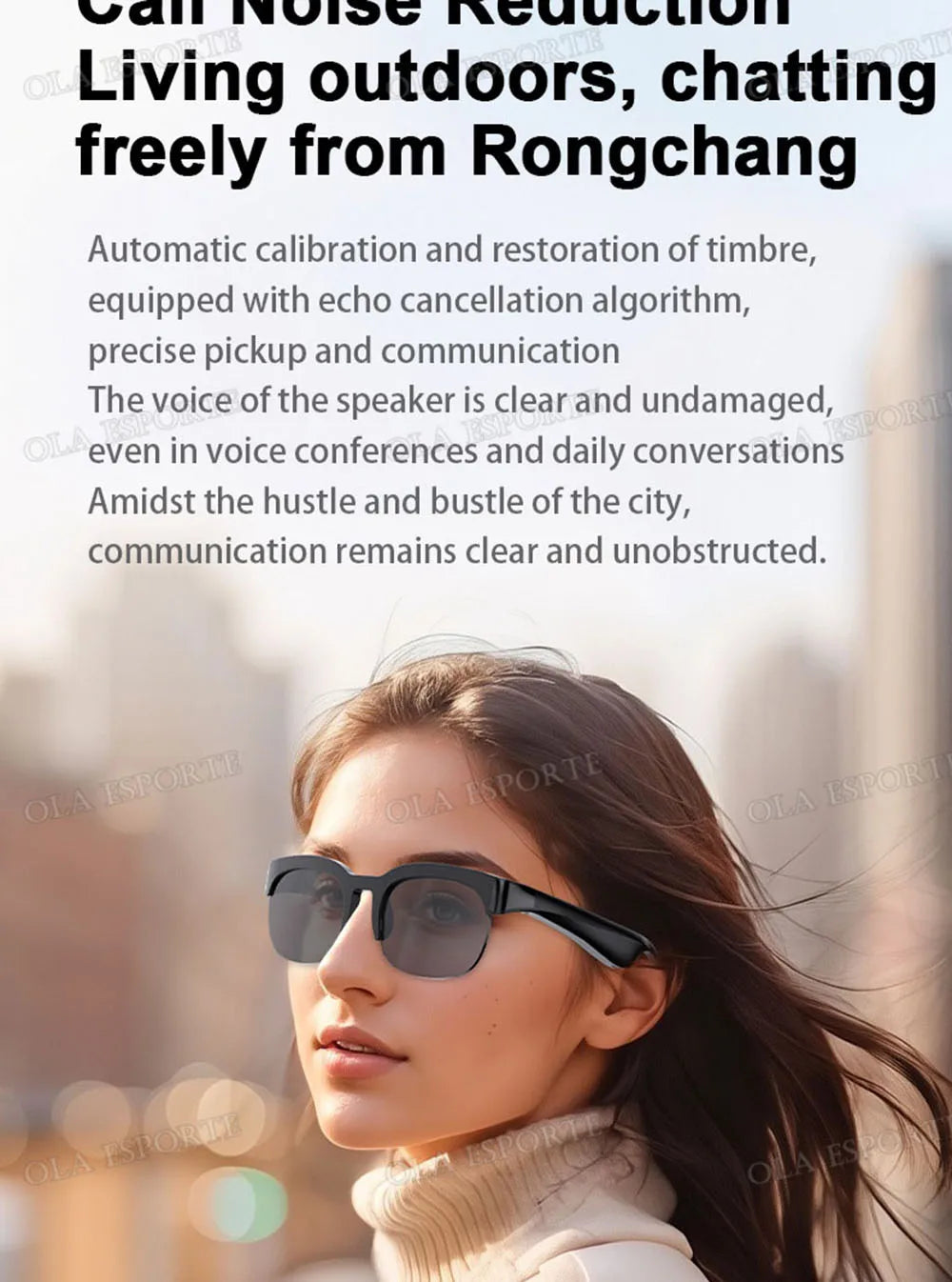 New Camera Control Smart Glasses 2026 Music Sunglasses Headphones Wireless Bluetooth Call Headset HIFI Audio glasses For Android