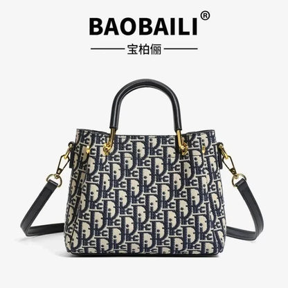 Elegant Ladies Tote Bag Handbags Leather By Luxury Brand Famous Designer Popular Classic For Women Fashion