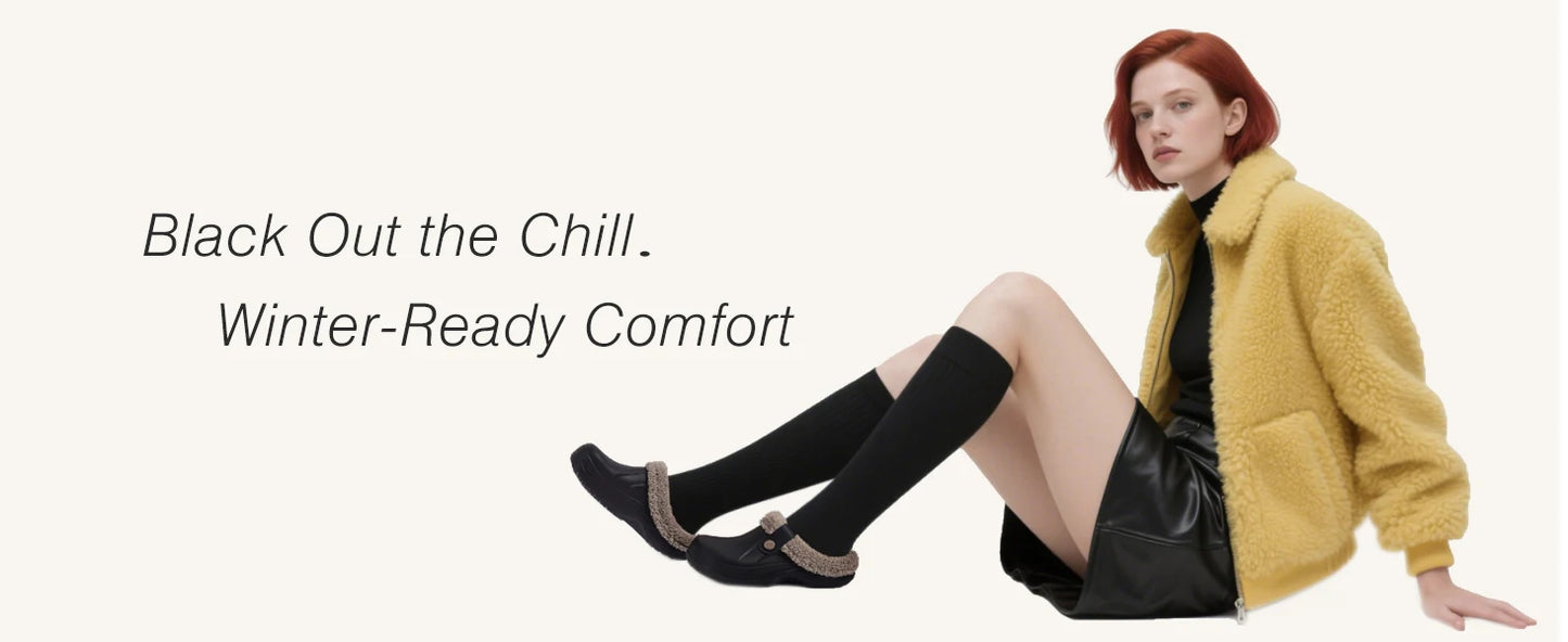 Smile Winter Fuzzy Slippers for Women Men Indoor Outdoor Fur Lined Clogs Waterproof Warm House Slippers Garden Clogs Light Shoes