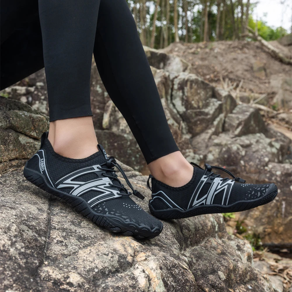 Oiaano Unisex Man Shoes Woman Anti-Non Slip Durable Black Water Barefoot Soft Sole Light Breathable Sport Outdoor Walk Running