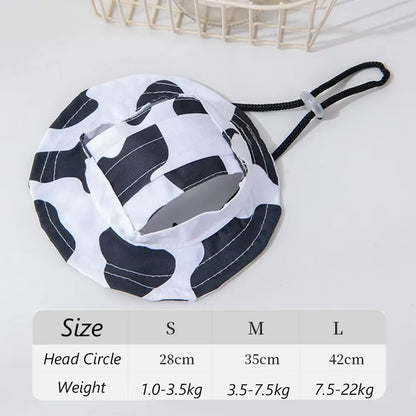 Pets Hat with Ear Holes Adjustable Baseball Cap for Medium Small Dogs Summer Fashion Cats Sun Cap Pet Outdoor Hat Pet Supplies