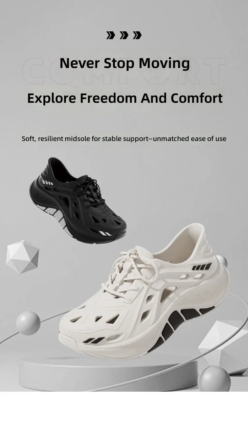 Mens Slippers Summer Outdoor Beach Sandals Garden Shoes Clogs For Men Non Slip Slides Flip Flops Zapatos Hombre Chinelos Masculi