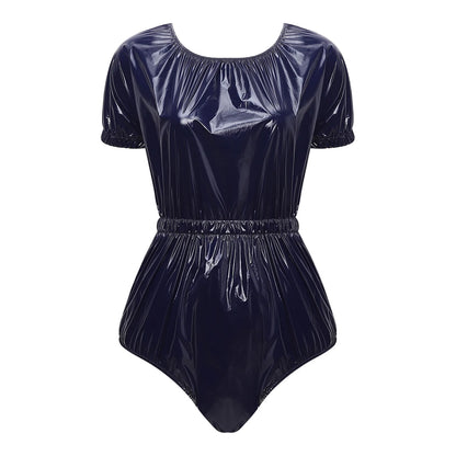 Women Men Washable Diaper Cover Sleeveless Waterproof Bodysuit Swimwear Clubwear Elderly Alzheimer Bedridden Adaptive Clothing