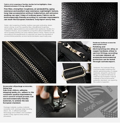 Fashion Handbags Women Shoulder Bags PU Leather Handbag Female Satchel Big-capacity Shoulder Purse Bag Bolsa Feminina