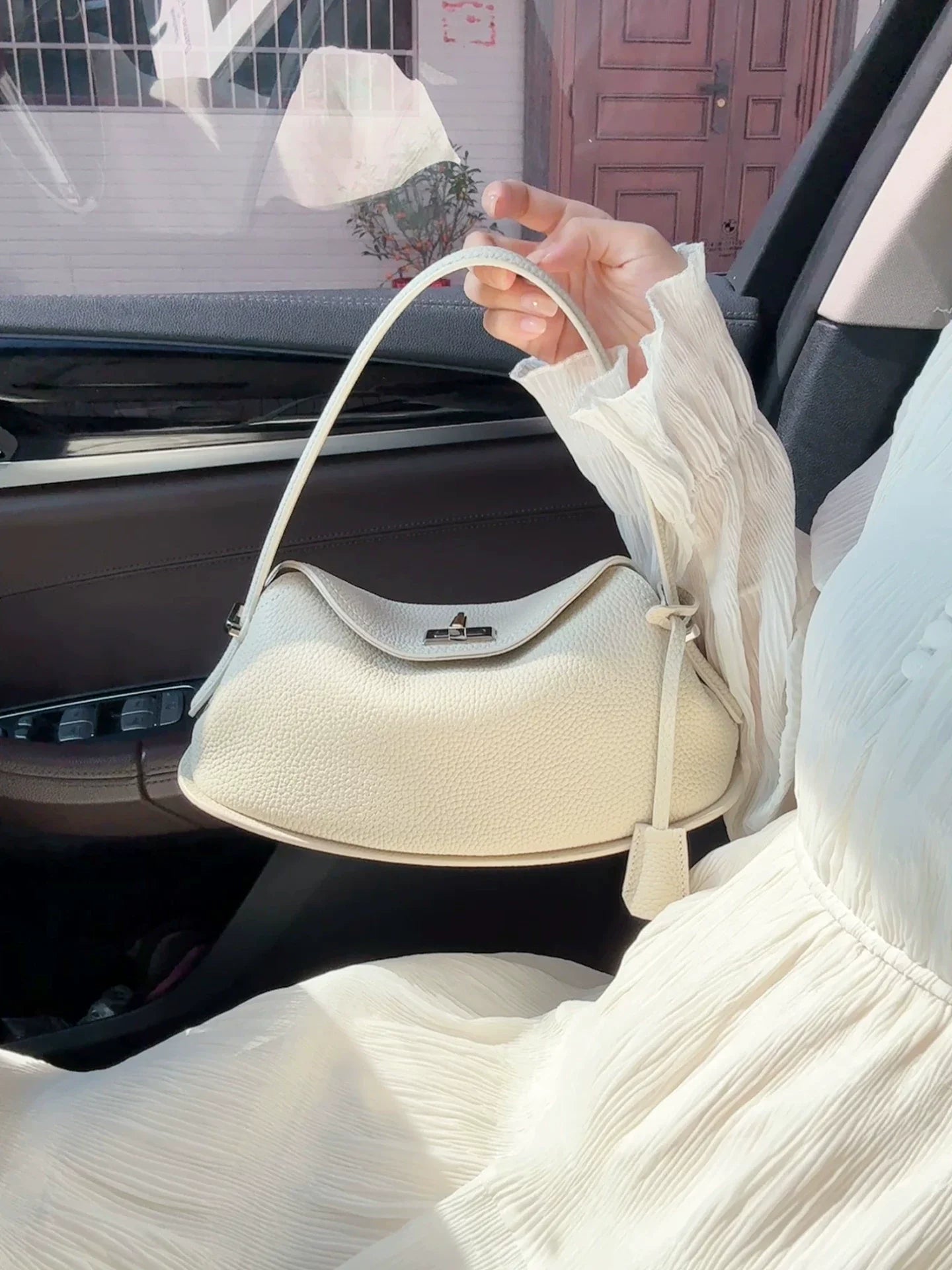 Genuine Grade Women's Leather Handbag Luxury Deisgner Brand Ladies Small Shoulder Crossbody Purses Bags for Woman Tote 2026 New