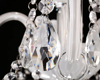 Vintage Elegant Ceiling Lamps Crystal Lustre Chandelier Living Room Dining Table Light Led Hanging Chandelier Home Appliance